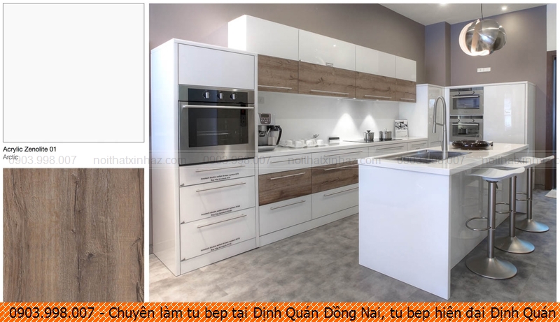 Chuyên làm tu bep tại Định Quán Đồng Nai, tu bep hiện đại Định Quán Đồng Nai uy tín SĐT 090.3998.007