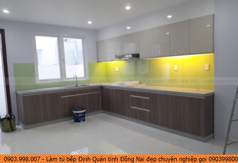 Làm tủ bếp Định Quán tỉnh Đồng Nai đẹp chuyên nghiệp gọi 0903998007