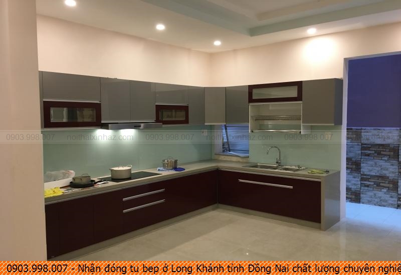 Nhận đóng tu bep ở Long Khánh tỉnh Đồng Nai chất lượng chuyên nghiệp 0903.998.007