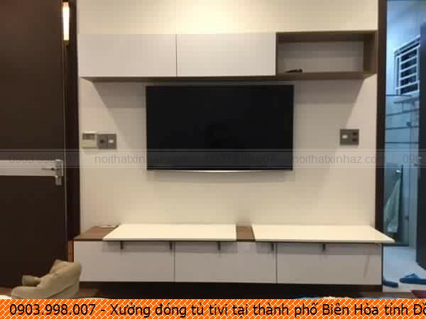 Xưởng đóng tủ tivi tại thành phố Biên Hòa tỉnh Đồng Nai đẹp chuyên nghiệp Hotline 0903.998007